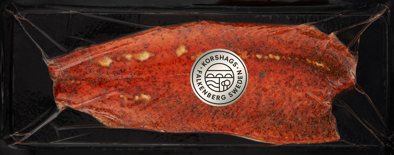 Laxfilé Varmrökt Citronpeppar ASC