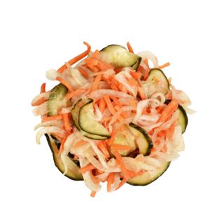 Sesampicklade Grönsaker