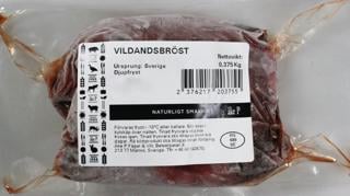 Vildandsbröst med Ben Sverige