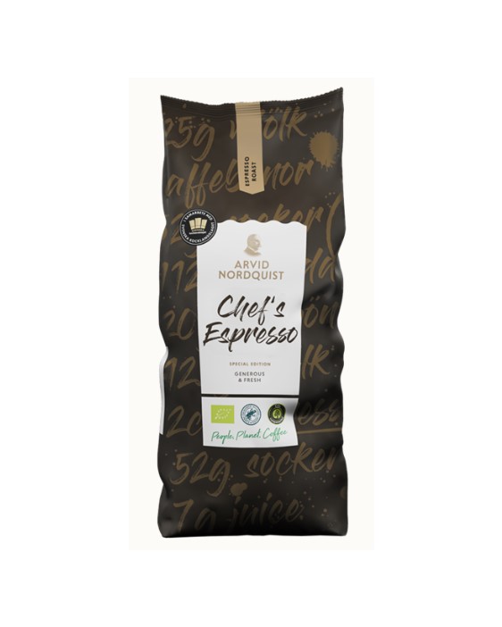 Espressobönor Chefs Blend RA EKO