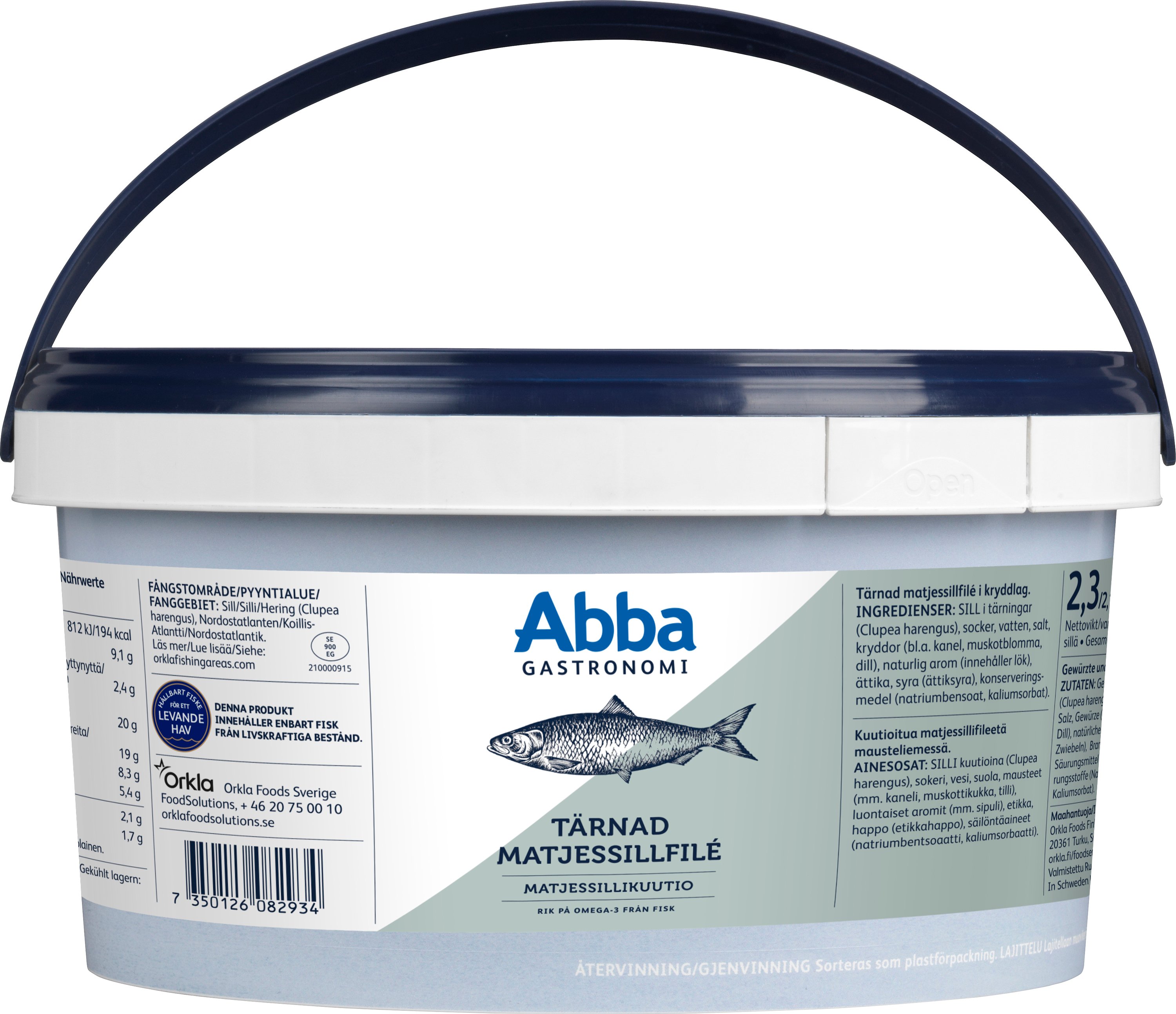 Matjessillfilé Tärnad