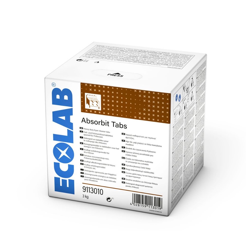 Rengöringstabletter Absorbit Tabs För Fritöser