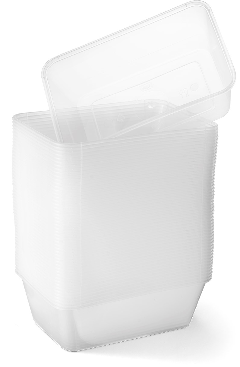 Mikroform PP Klar 750 ml