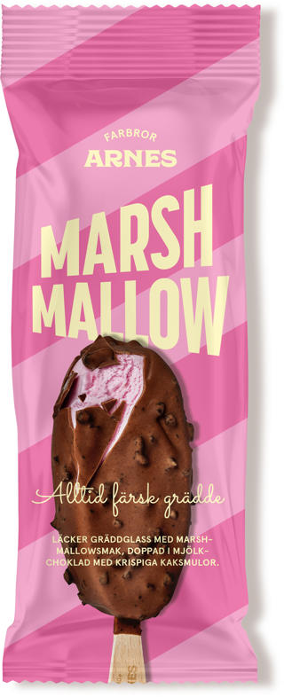 Glasspinne Farbror Arnes Marshmallow