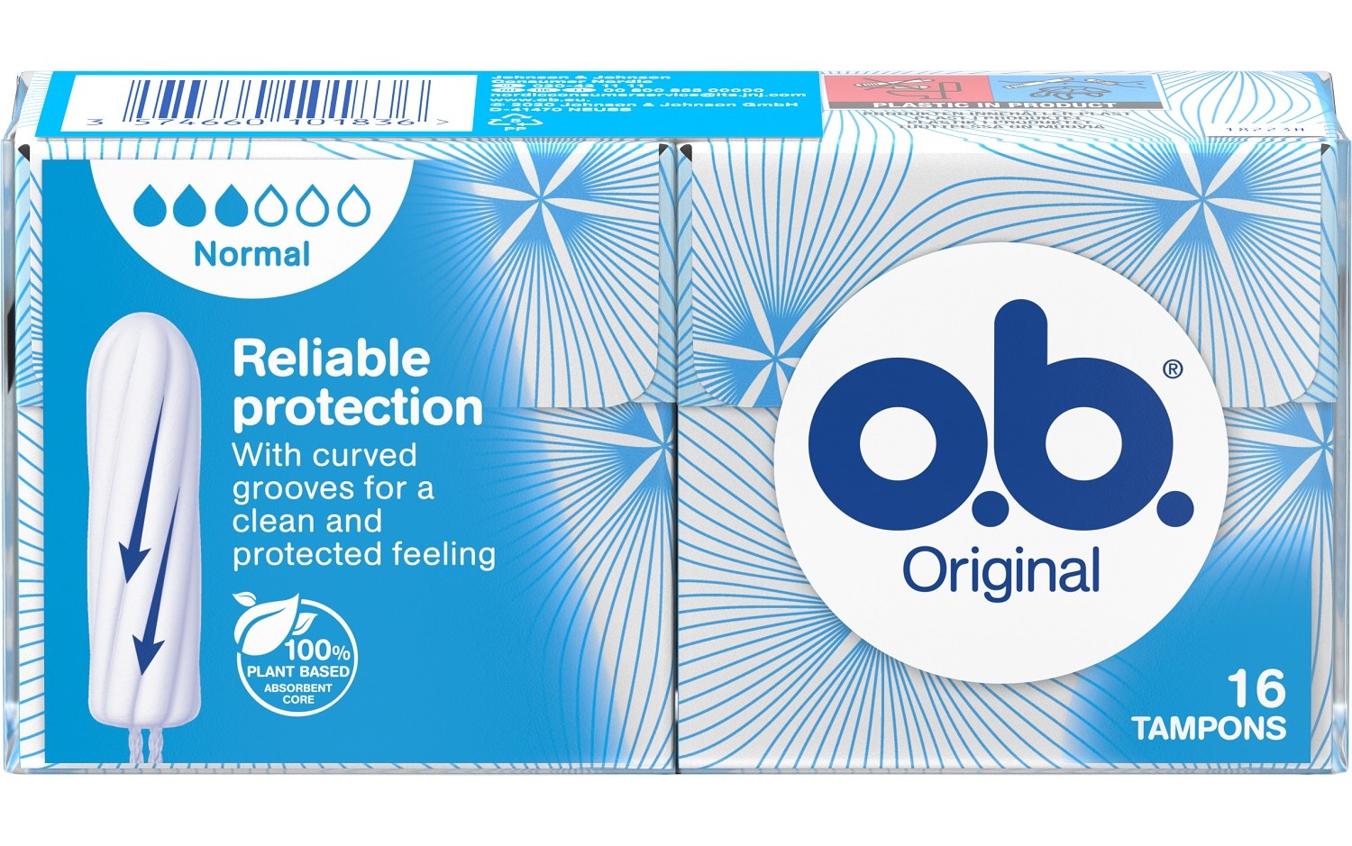 Tampong O.B. Original Normal 16-pack