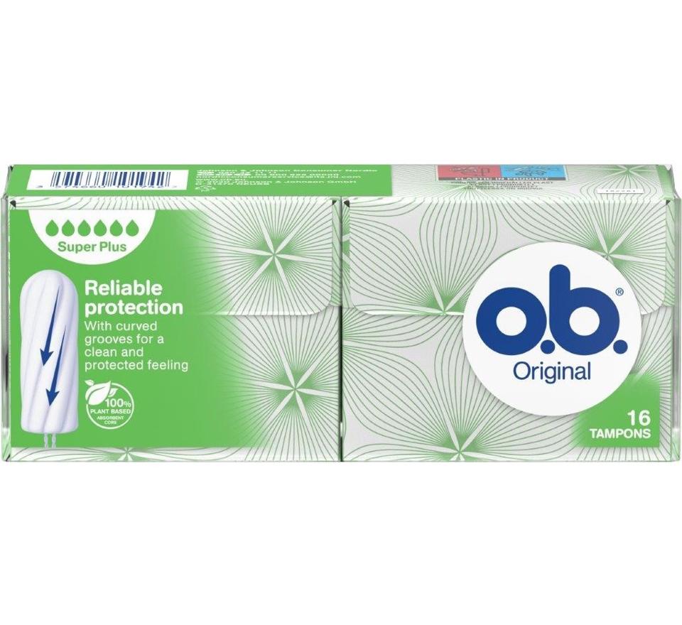 Tampong O.B Original Super Plus 16-pack