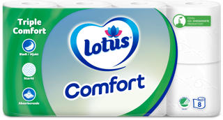 Toalettpapper 3-lag 8-pack