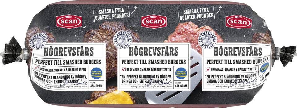 Högrevsfärs 13% Sverige