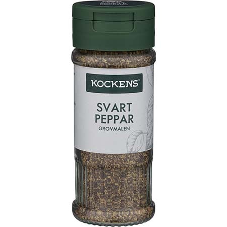 Svartpeppar Grovmalen