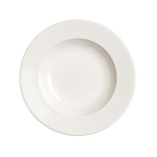 Concorde Tallrik Djup med Bräm Vit 31cl Ø24cm