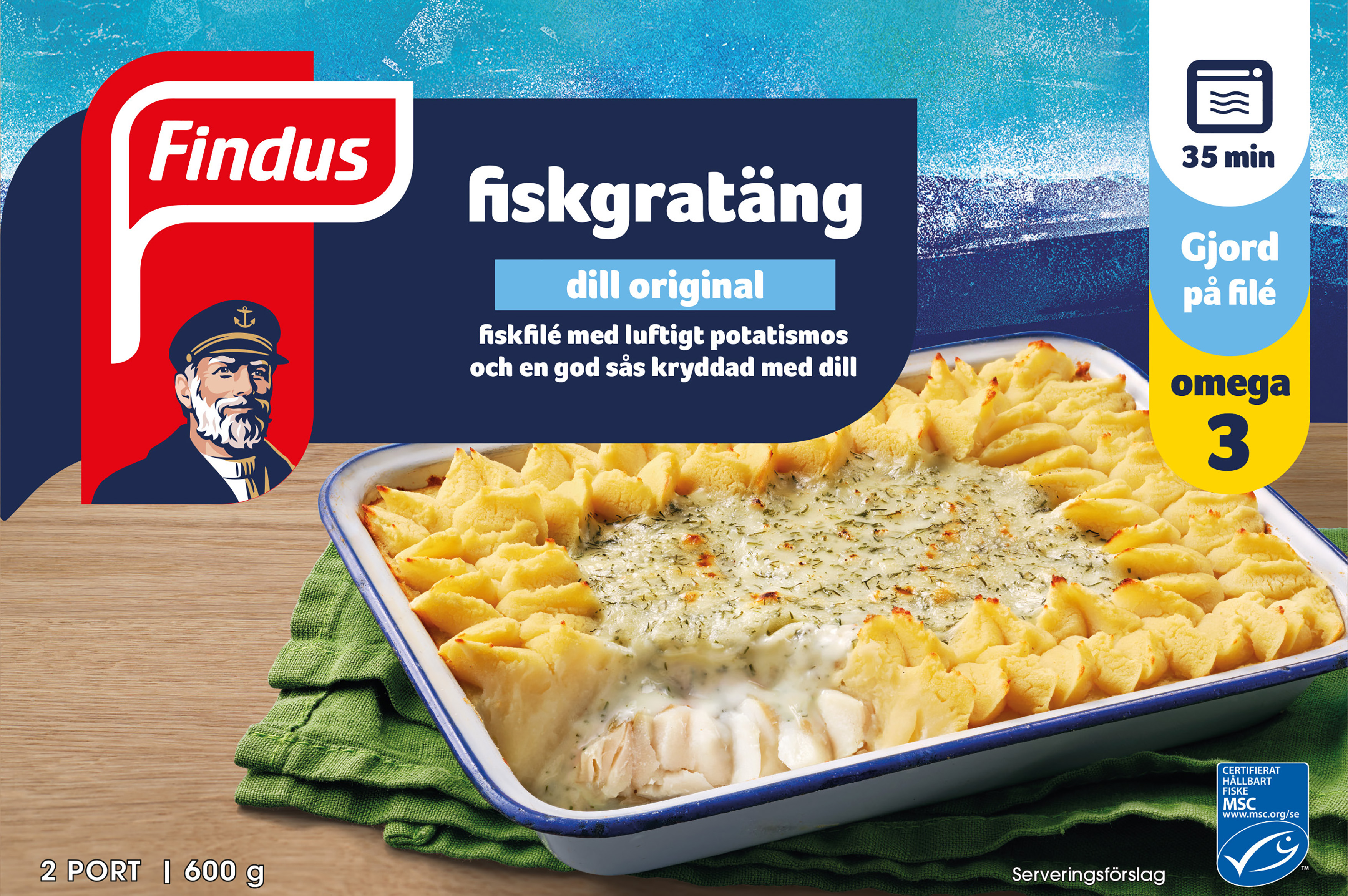 Fiskgratäng Dill MSC