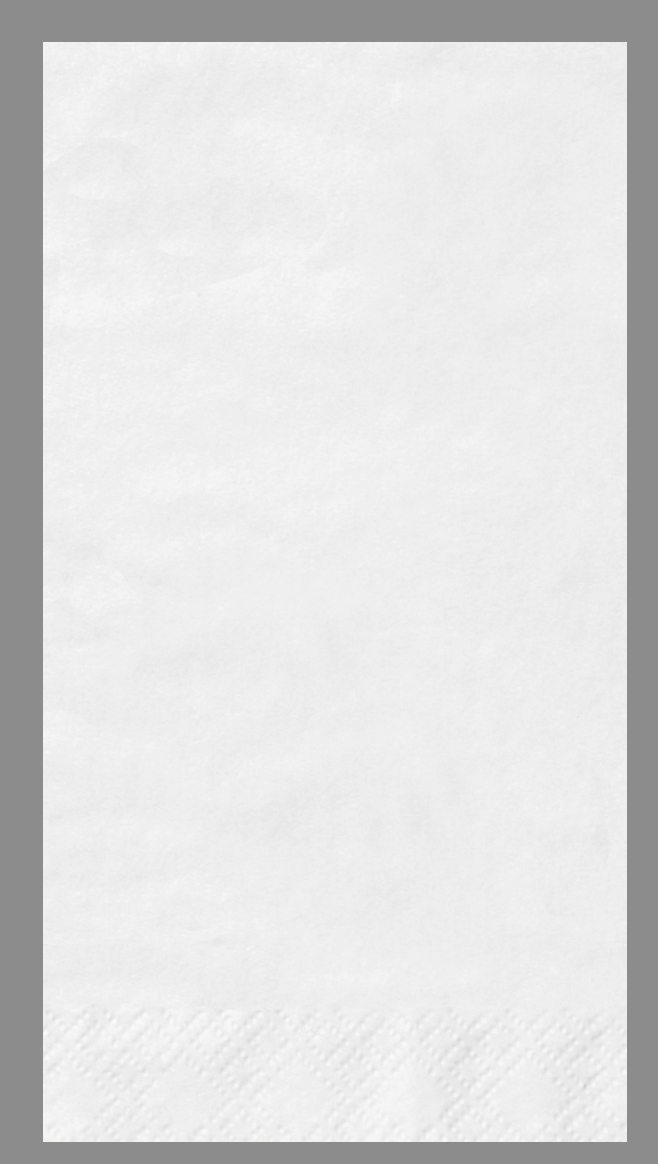 Servett 1/8-vikt 2-lag 39x39cm Vit