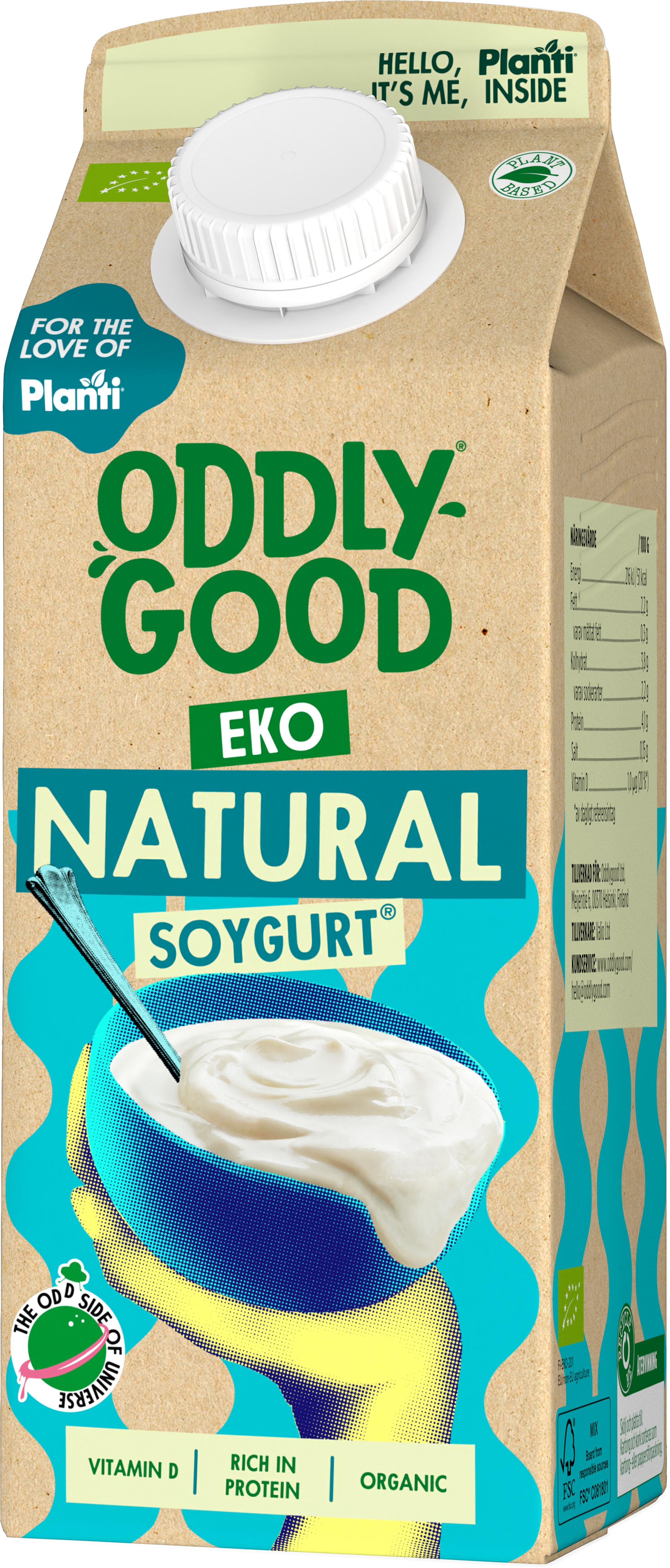 Soygurt Naturell 2,2% EKO