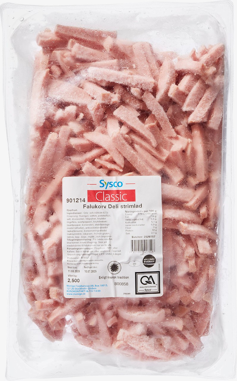 Strimlad Falukorv 14% Sverige