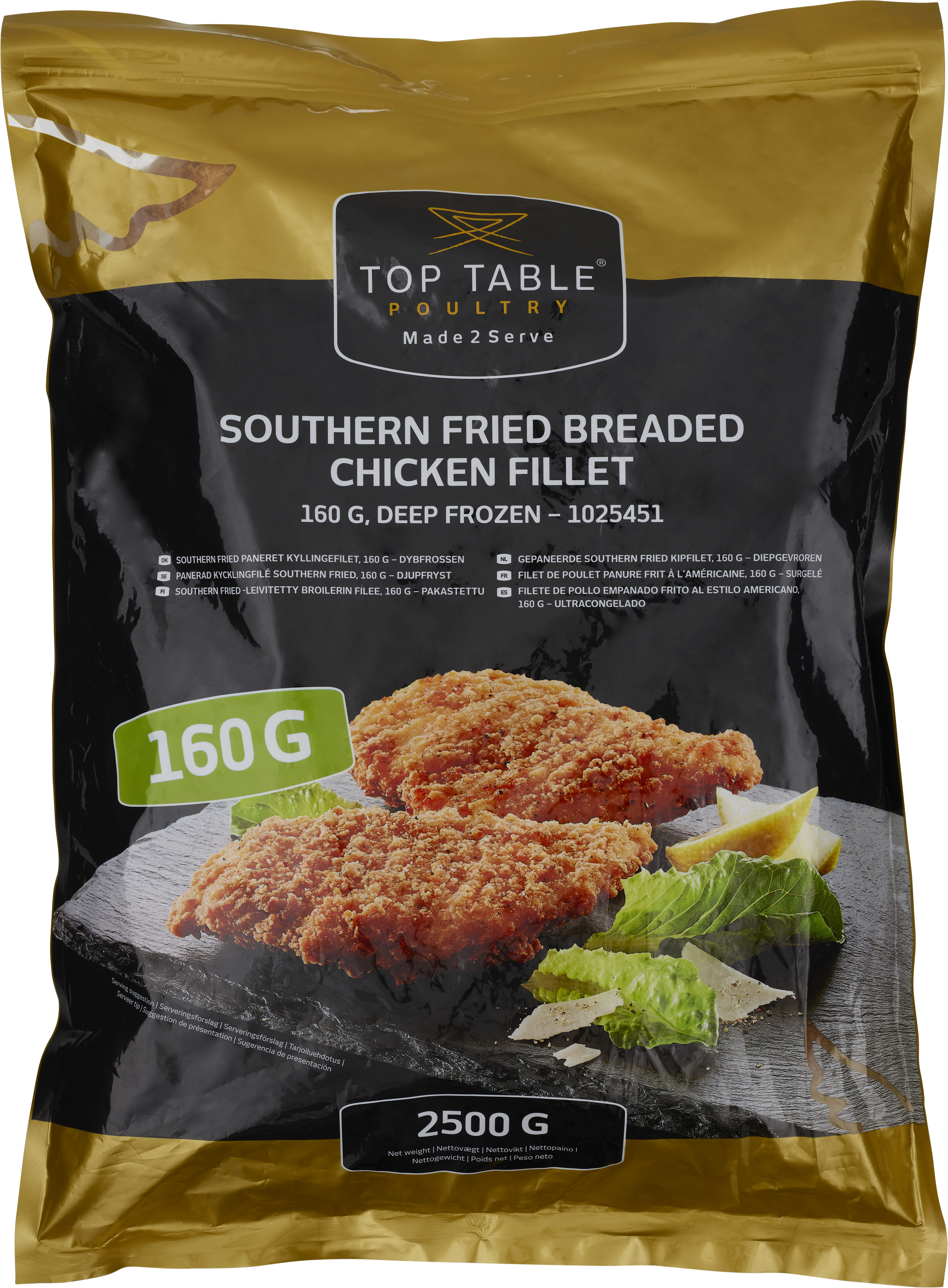 Kycklingfilé Panerad 160g