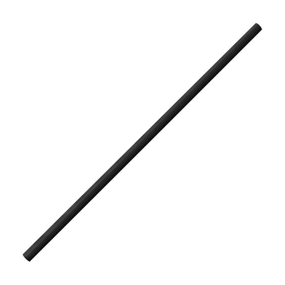 Sugrör Papper Svart Ø6x200mm 250 pack