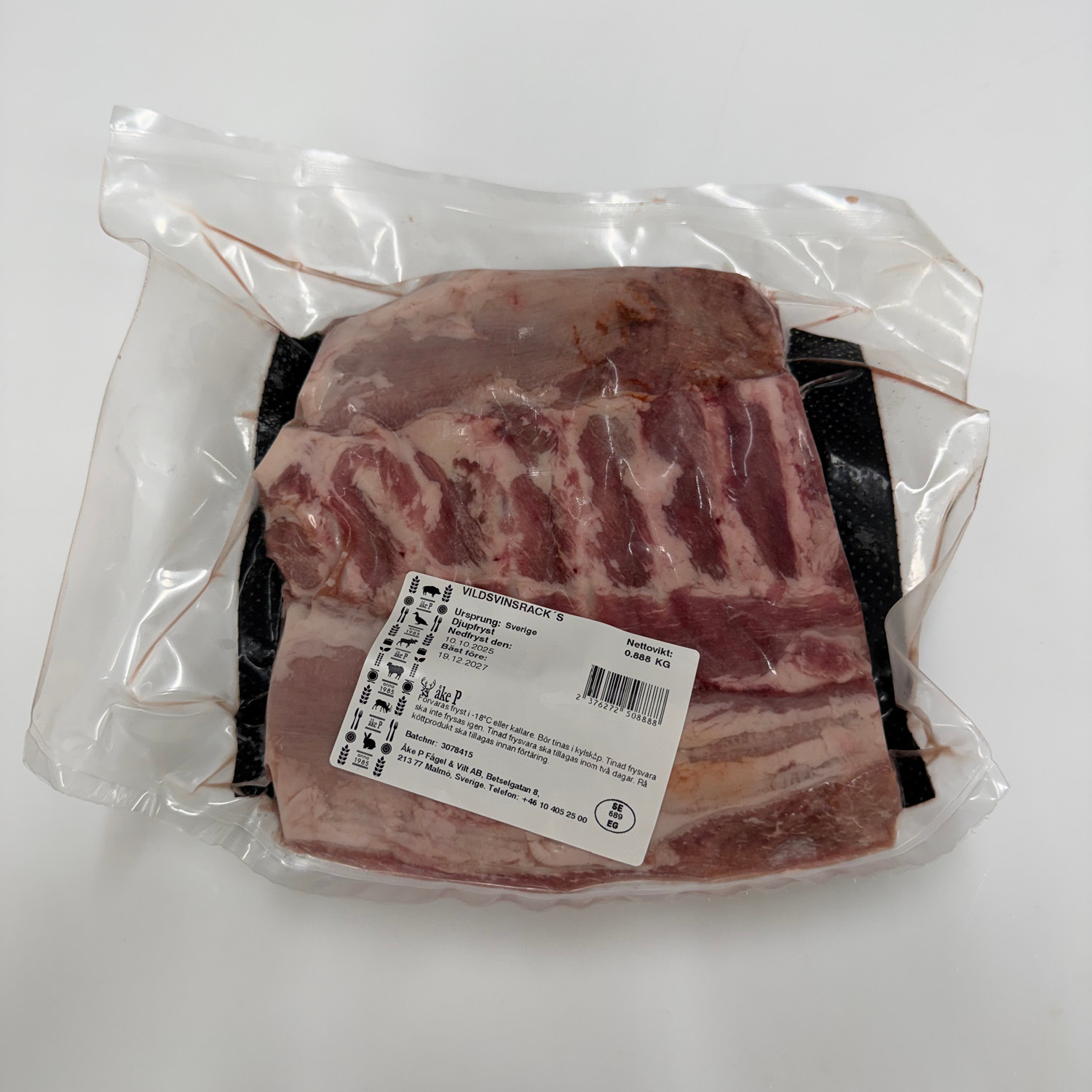 Vildsvinsracks Sverige