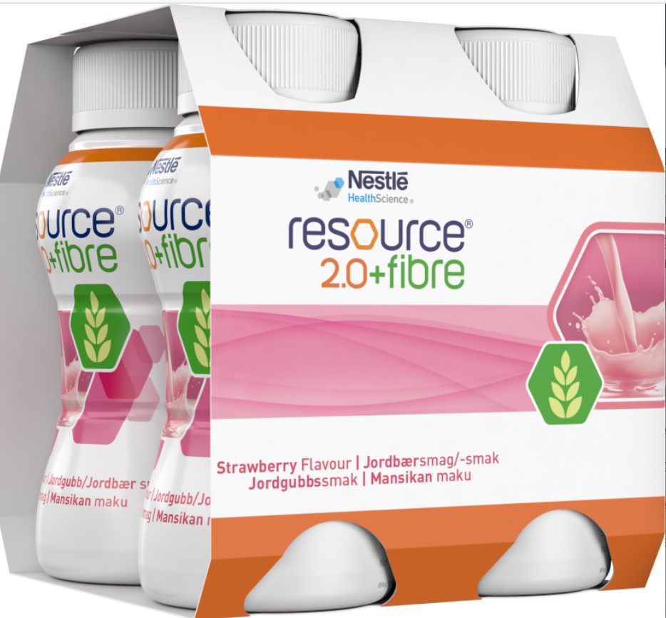 Näringsdryck 2.0 Fiber Jordgubb