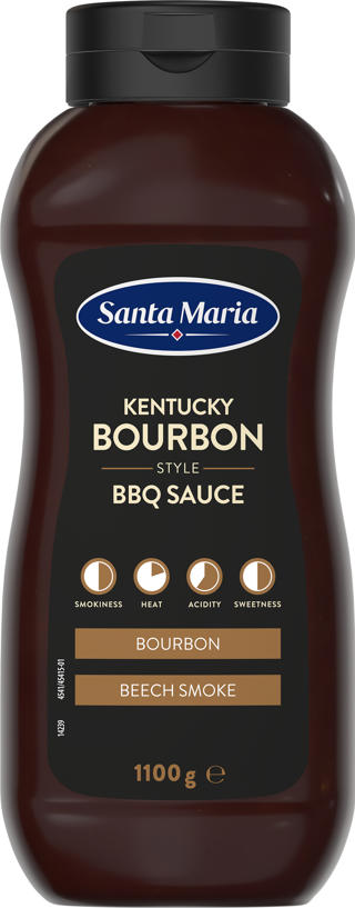 BBQ Sås Bourbon Klämflaska