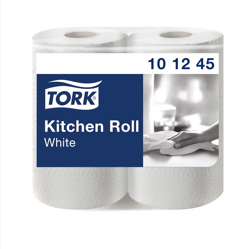 Hushållspapper Plus extra lång 2-lag vit