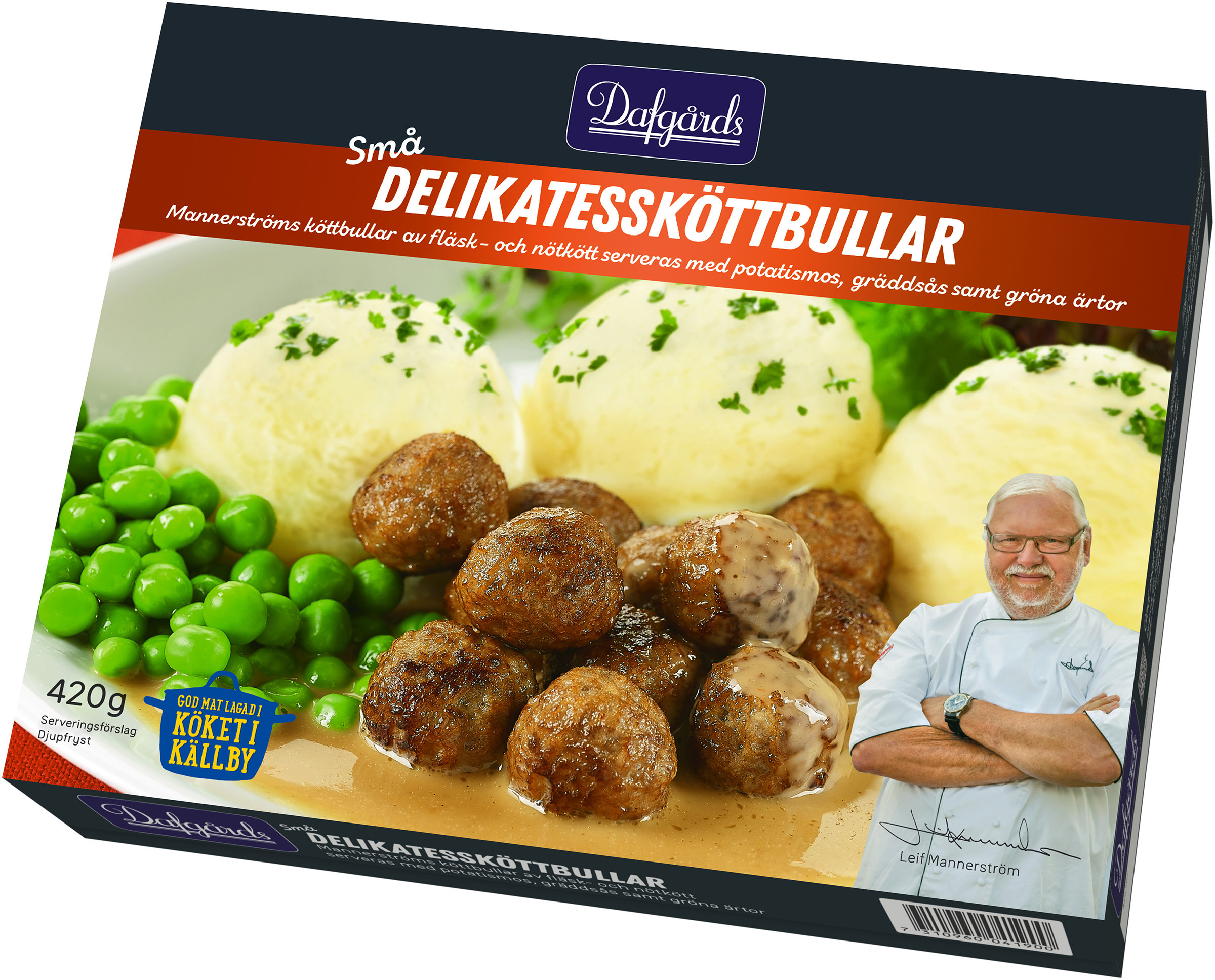 Delikatessköttbullar med Potatismos