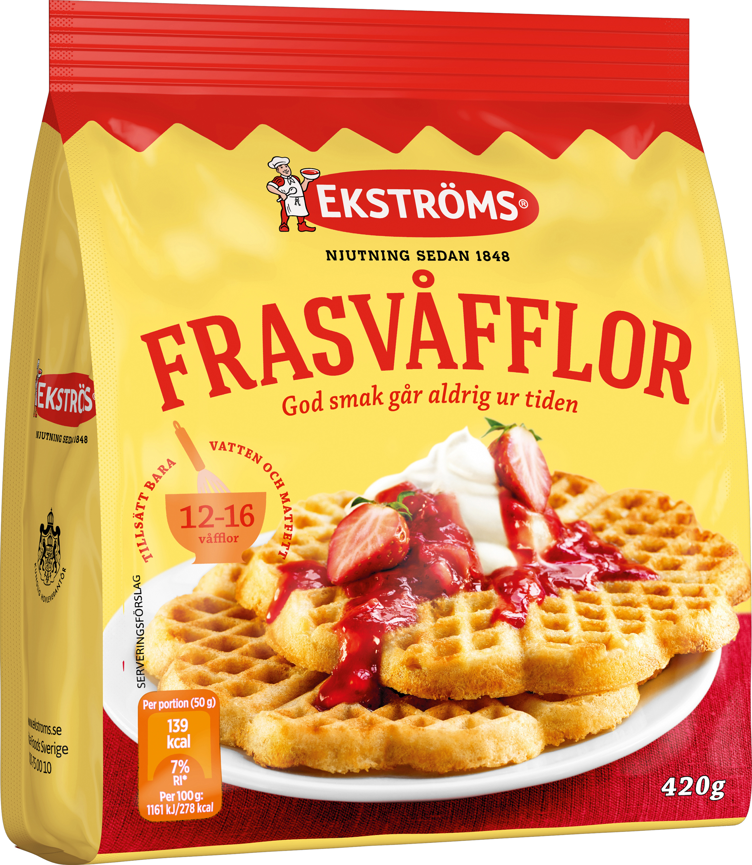 Frasvåfflor Mix