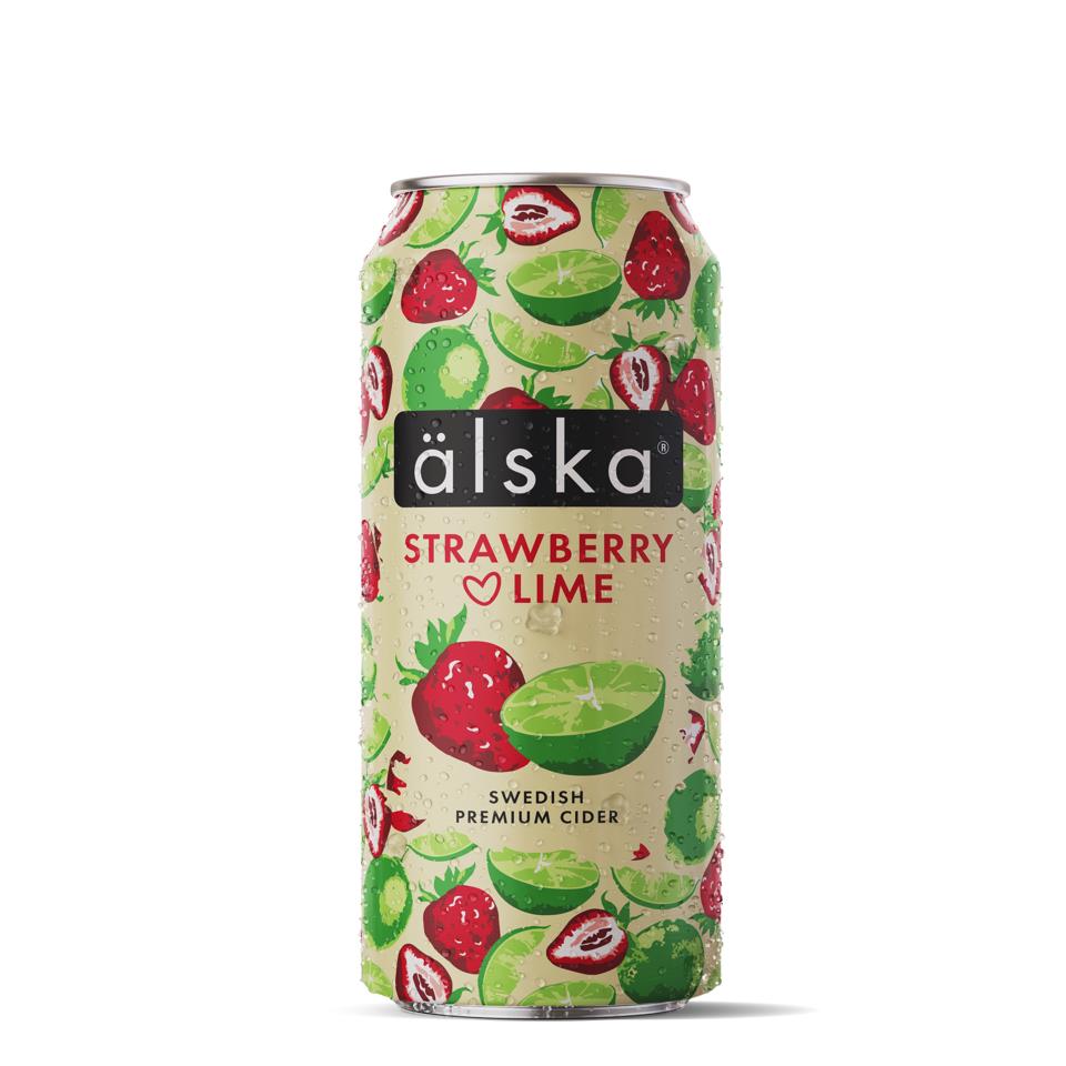 Älska Cider Strawberry Lime
