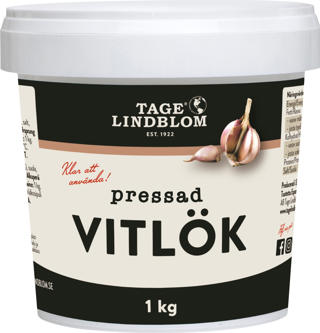 Vitlök Pressad