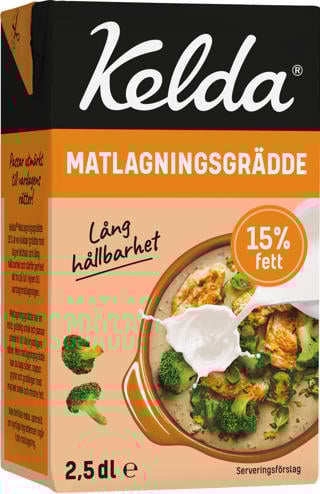 Matlagningsgrädde 15%