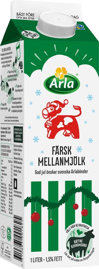Mellanmjölk 1,5%