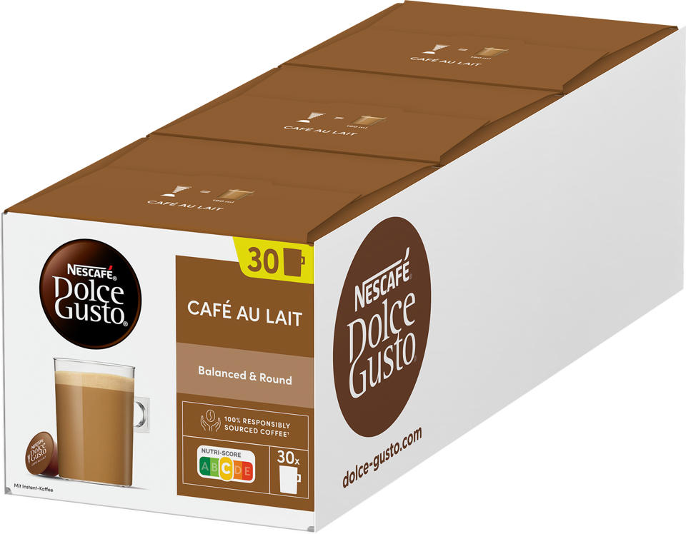 Snabbkaffe café au lait