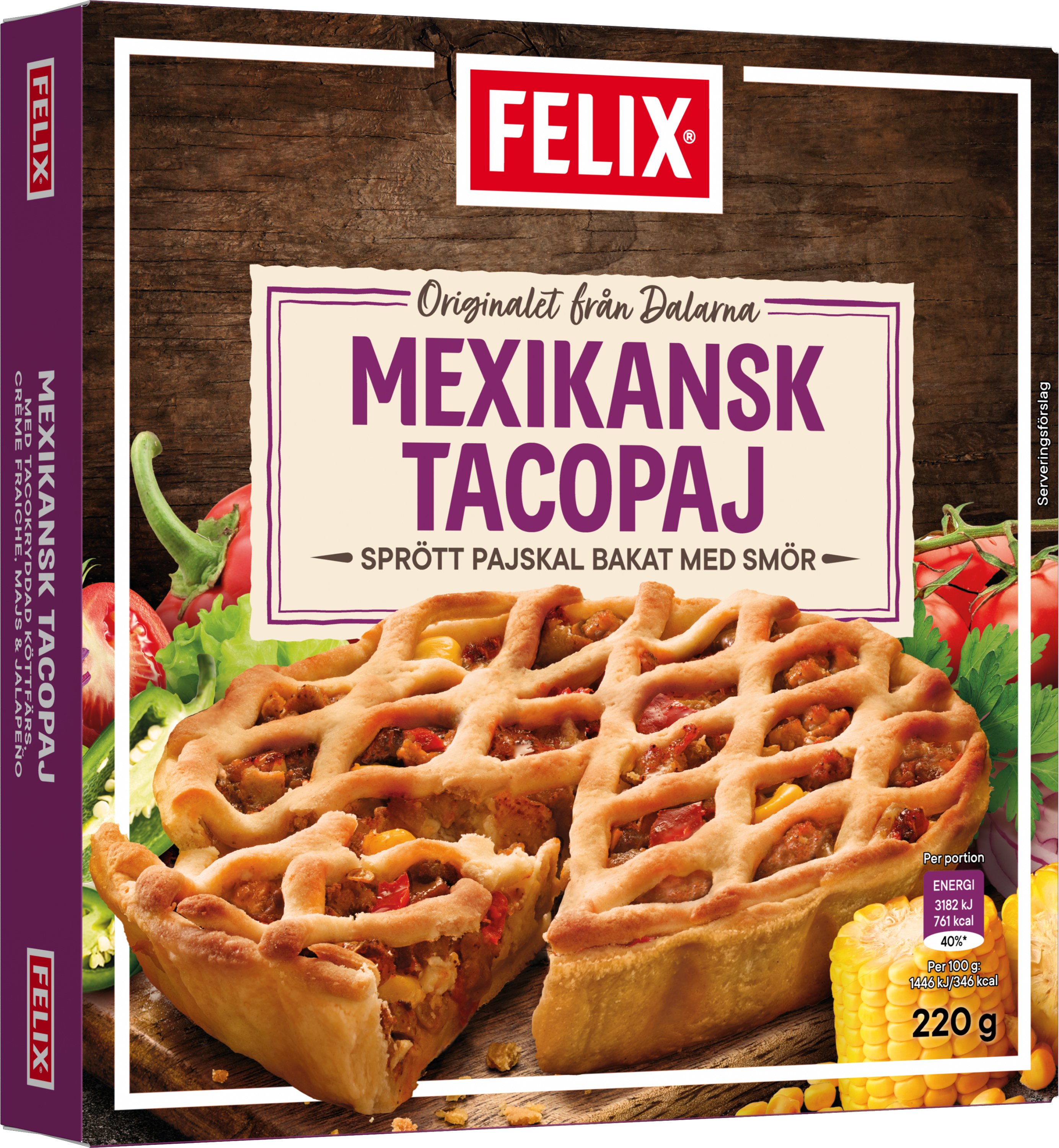 Mexikansk Tacopaj