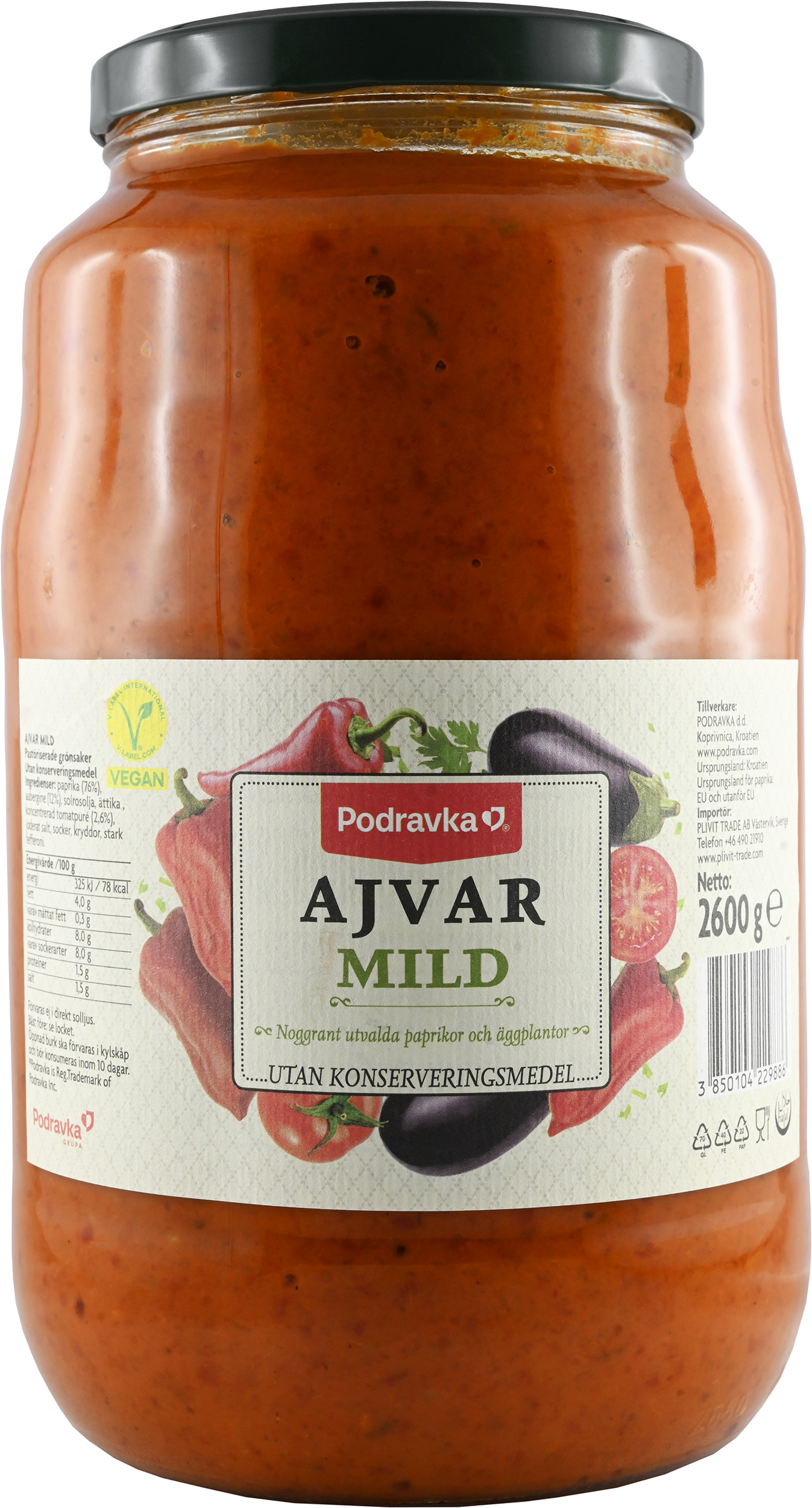Ajvar Relish Mild