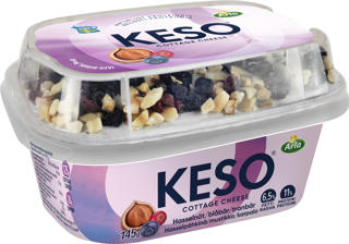 Mellanmål 6,5%
Hasselnöt, Blåbär & Tranbär