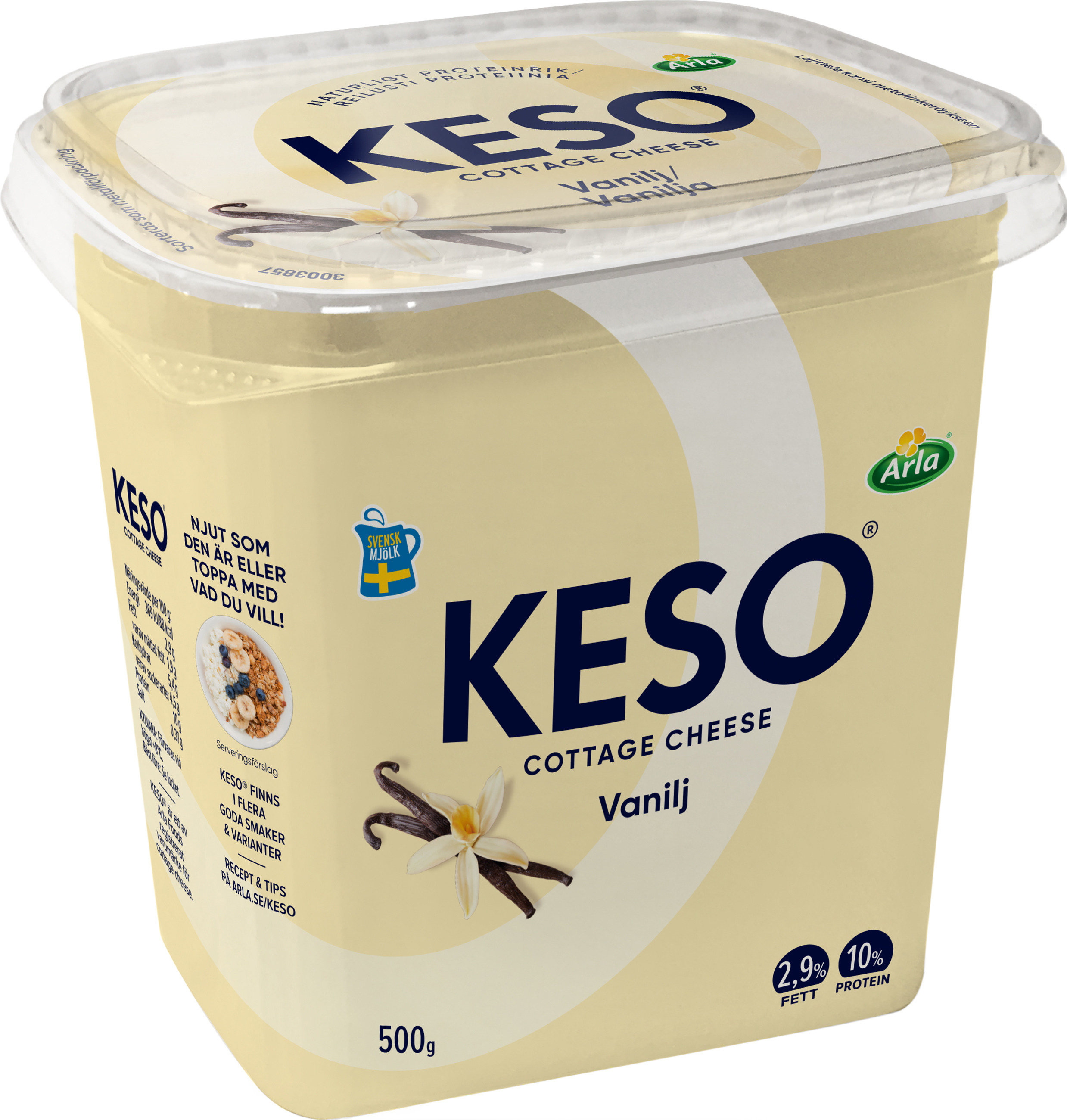 Keso vanilj 2,9%