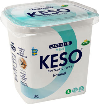 Keso Naturell 1,5% Laktosfri