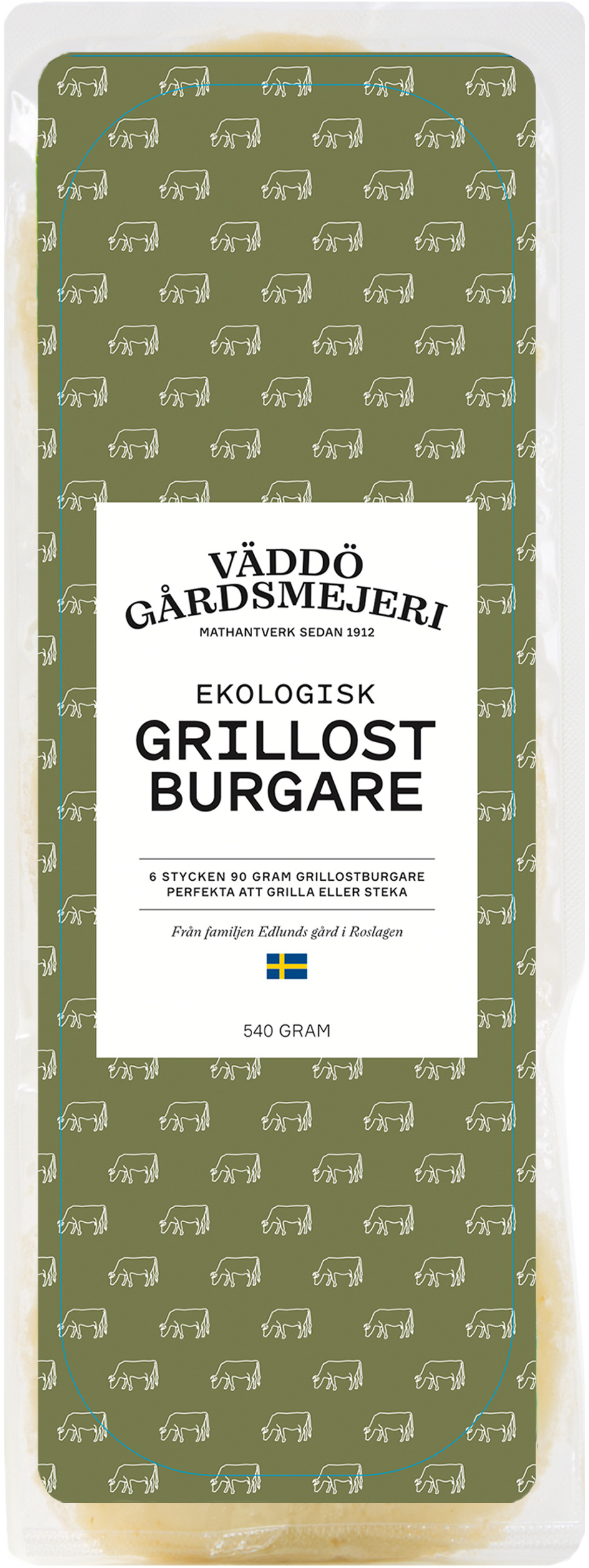 Väddö Grillostburgare