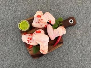 Kycklingvingar 2 Delad