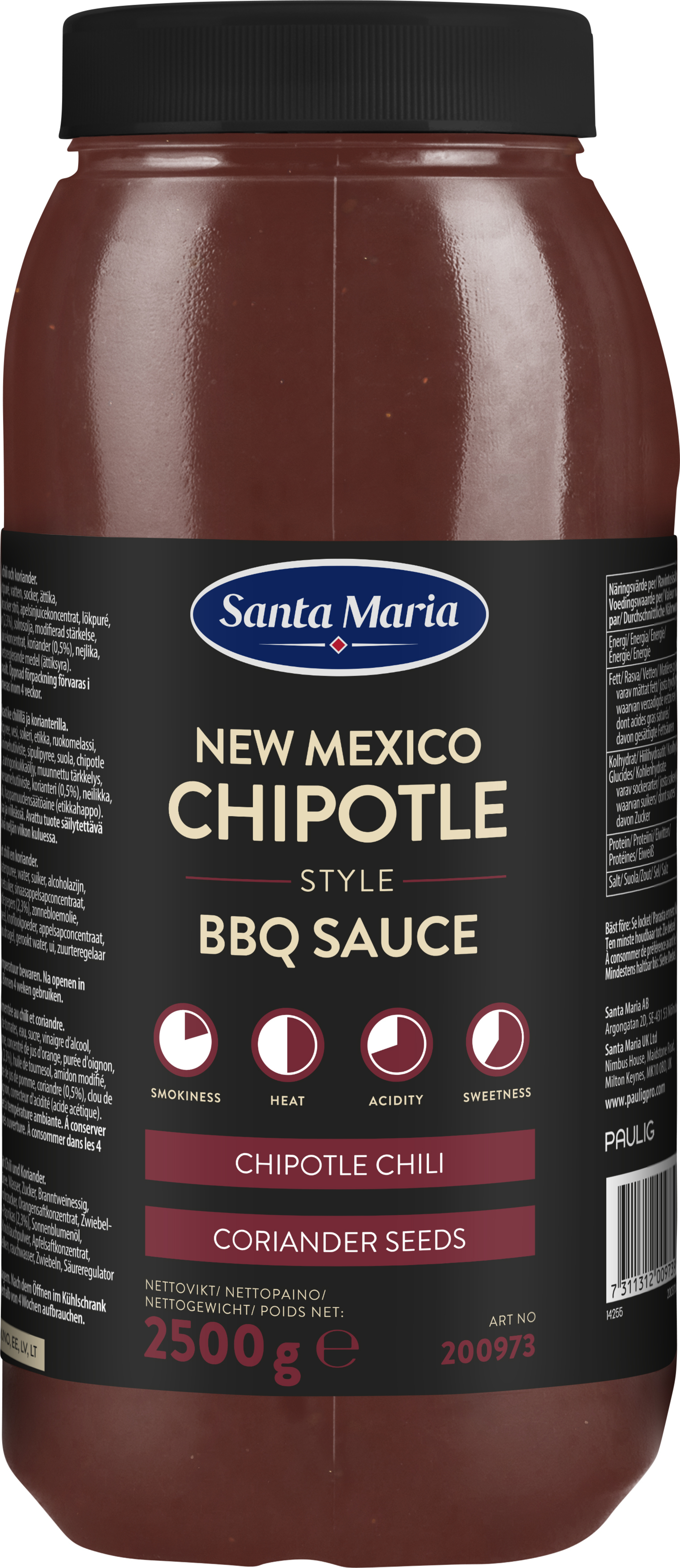BBQ Sauce New Mexico Chipotle Style