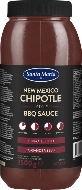 BBQ Sauce New Mexico Chipotle Style