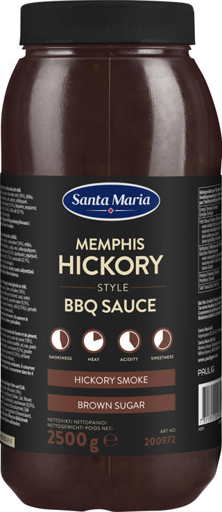 BBQ Sauce Memphis Hickory Style