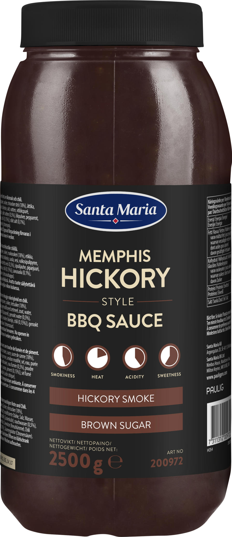 BBQ Sauce Memphis Hickory