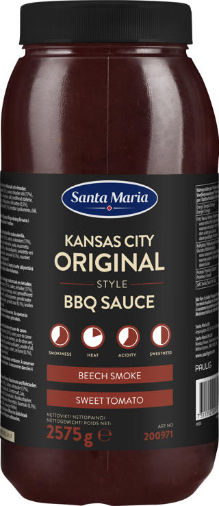 BBQ Sauce Kansas City Original Style