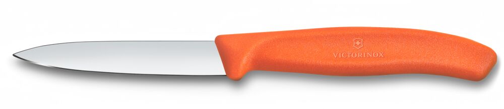 Swiss Classic Skalkniv Stål Orange 8cm