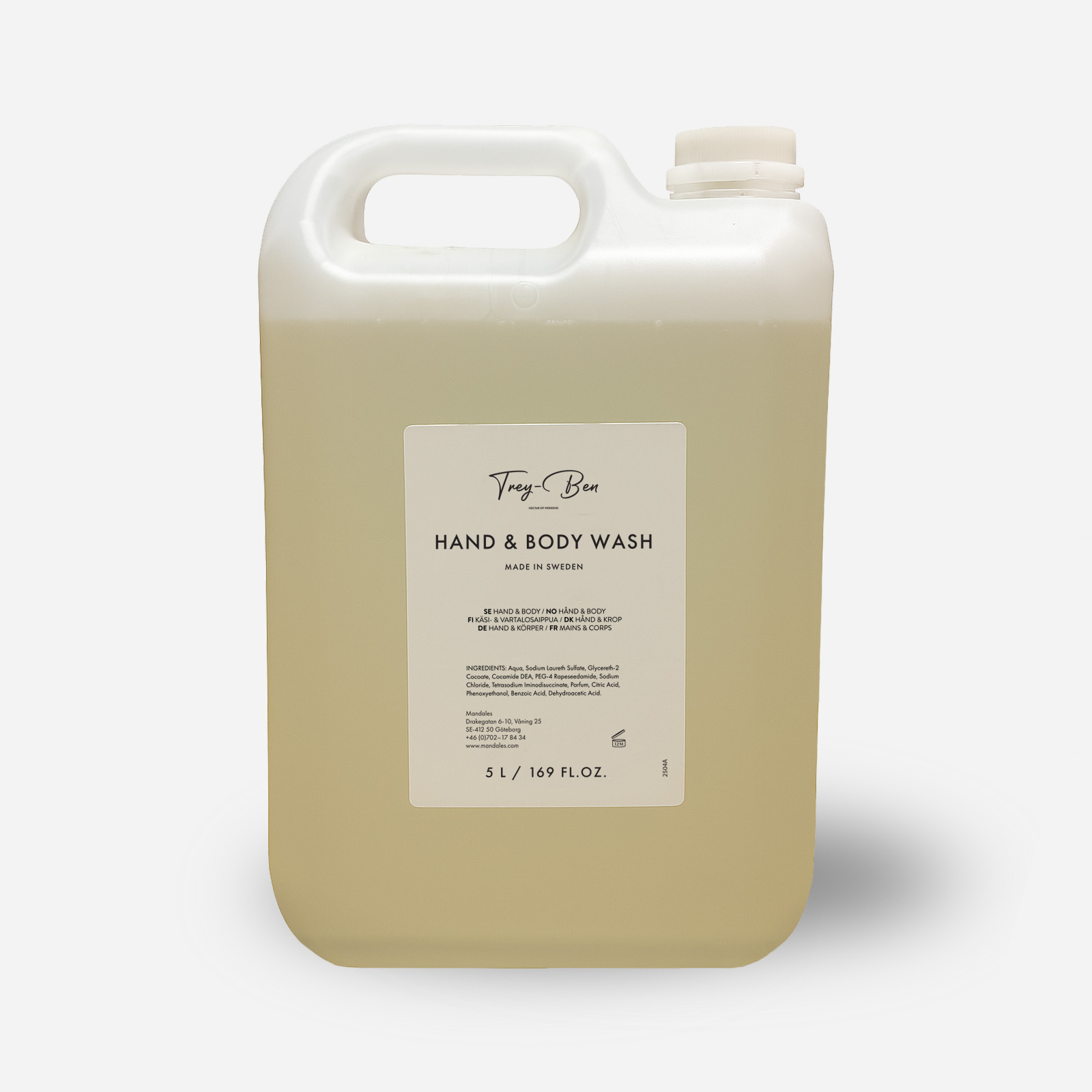 Hand & Body Wash Trey Ben 5l