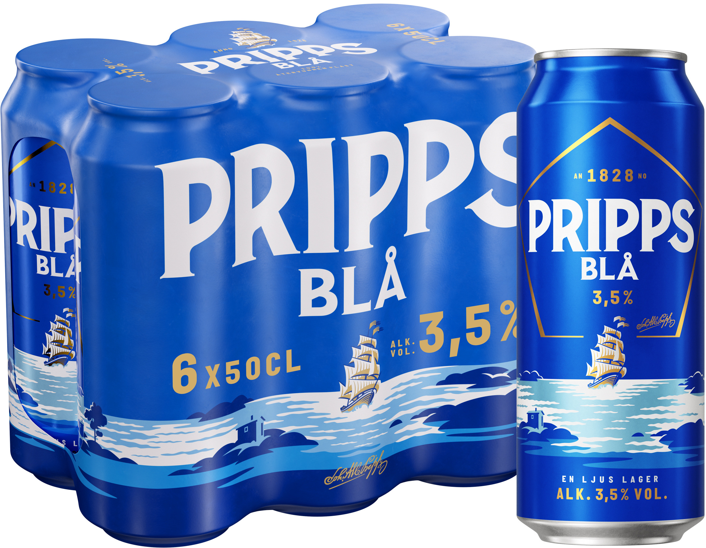Pripps Blå 3,5% 6-p
