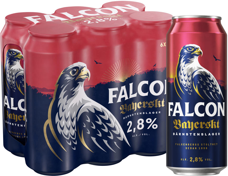 Falcon Bayerskt 2,8% 6-pack