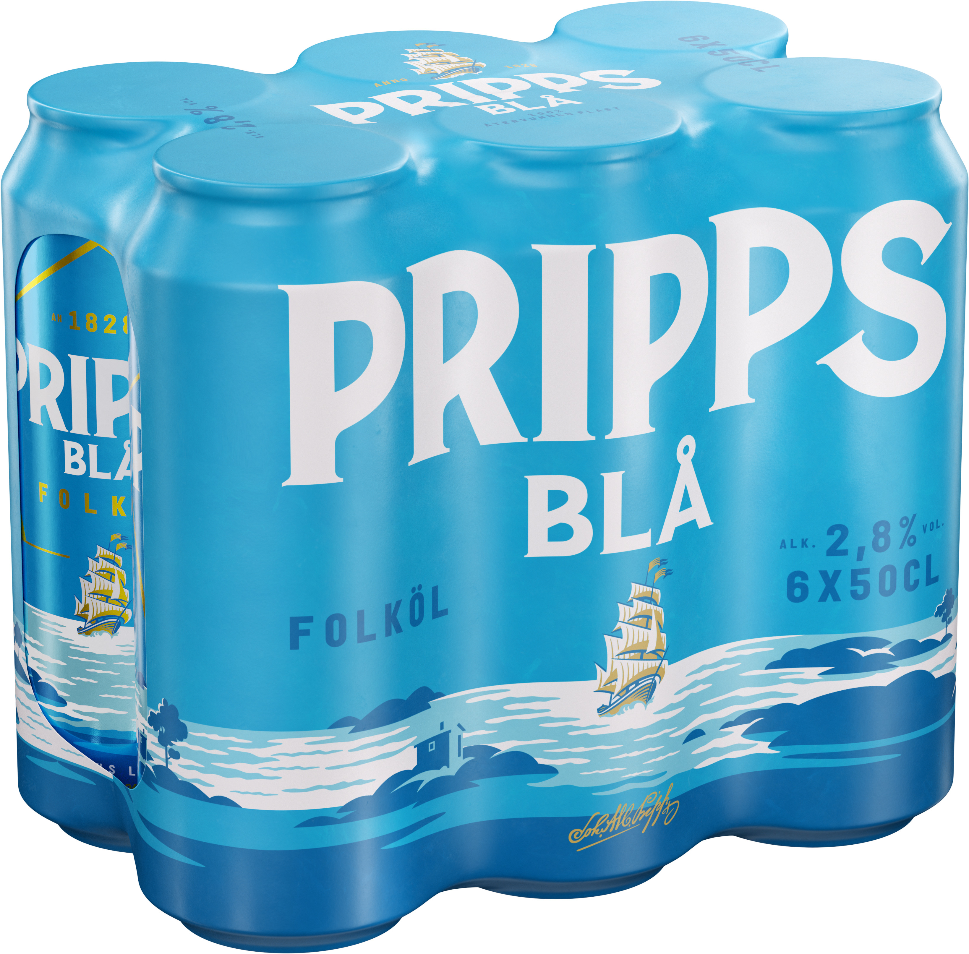 Pripps Blå 2,8% 6-p