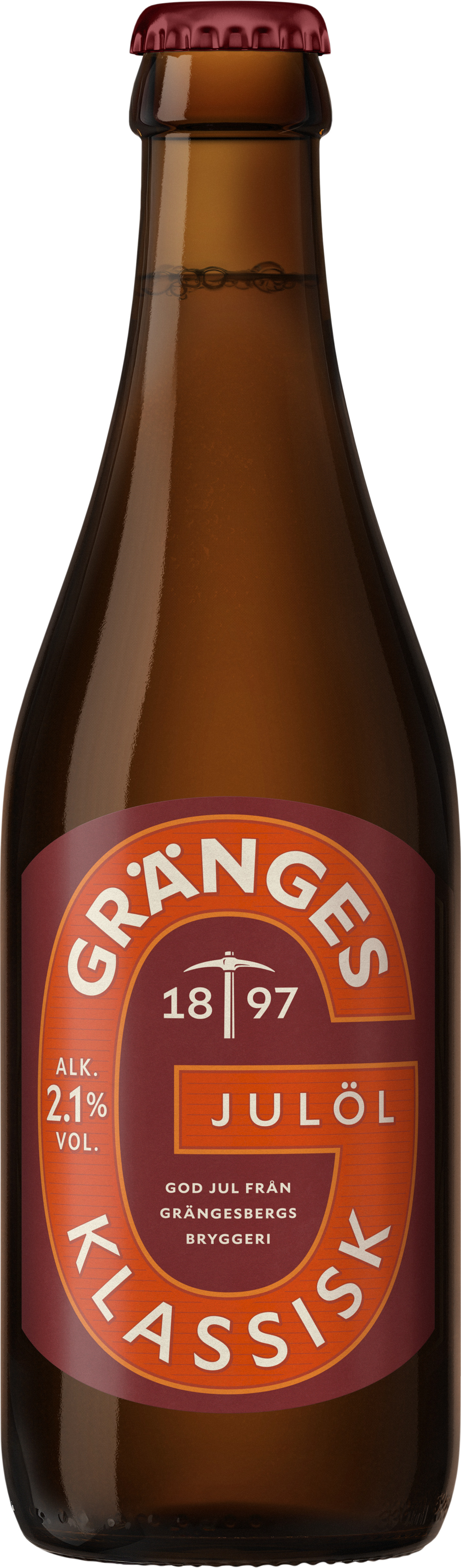 Grängesbergs lättöl jul REGL