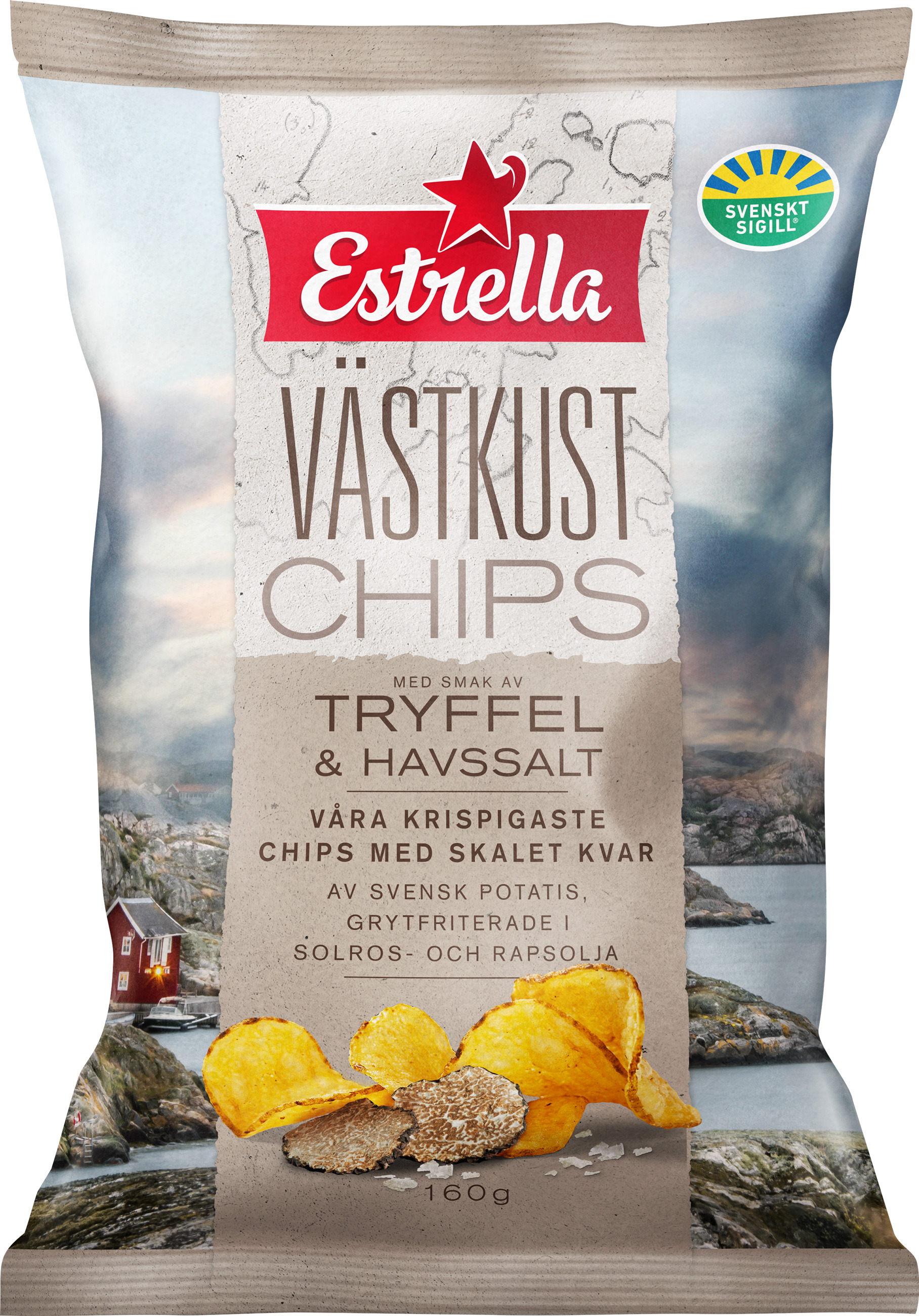 Västkustchips Tryffel